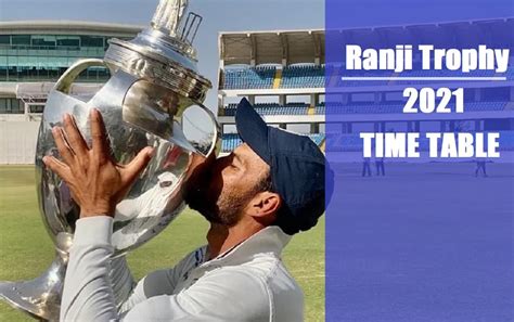 ranji trophy schedule and squads